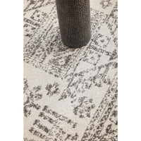 Kiruna 771 Silver Grey Modern Patterned Round Rug - Rugs Of Beauty - 5