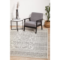 Kiruna 771 Silver Grey Modern Patterned Rug - Rugs Of Beauty - 4