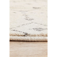 Kiruna 772 Silver Grey Cream Transitional Trellis Patterned Round Rug - Rugs Of Beauty - 8