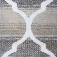 Caldwell Lattice Beige Trellis Patterned Modern Rug - 5