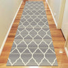 Caldwell Lattice Beige Trellis Patterned Modern Rug Runner