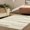 Caldwell Cream Taupe Abstract Patterned Modern Rug - 2