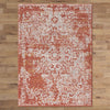 Narva 415 Terracotta Transitional Patterned Rug - Rugs Of Beauty - 3