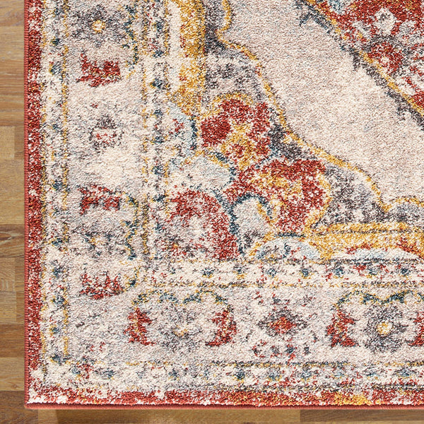 Narva 416 Multi Coloured Transitional Patterned Rug - Rugs Of Beauty - 6