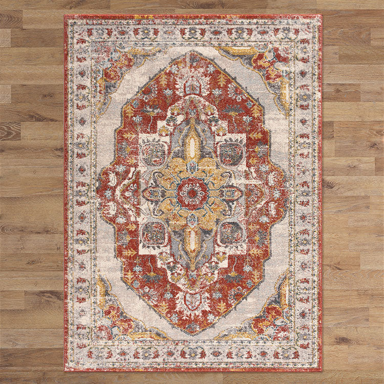 Narva 416 Multi Coloured Transitional Patterned Rug - Rugs Of Beauty - 3