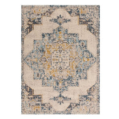 Narva 417 Multi Coloured Transitional Patterned Rug - Rugs Of Beauty - 1