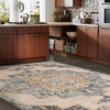 Narva 417 Multi Coloured Transitional Patterned Rug - Rugs Of Beauty - 2
