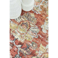 Hathor 3302 Terracotta Multi Colour Transitional Rug - Rugs Of Beauty - 6
