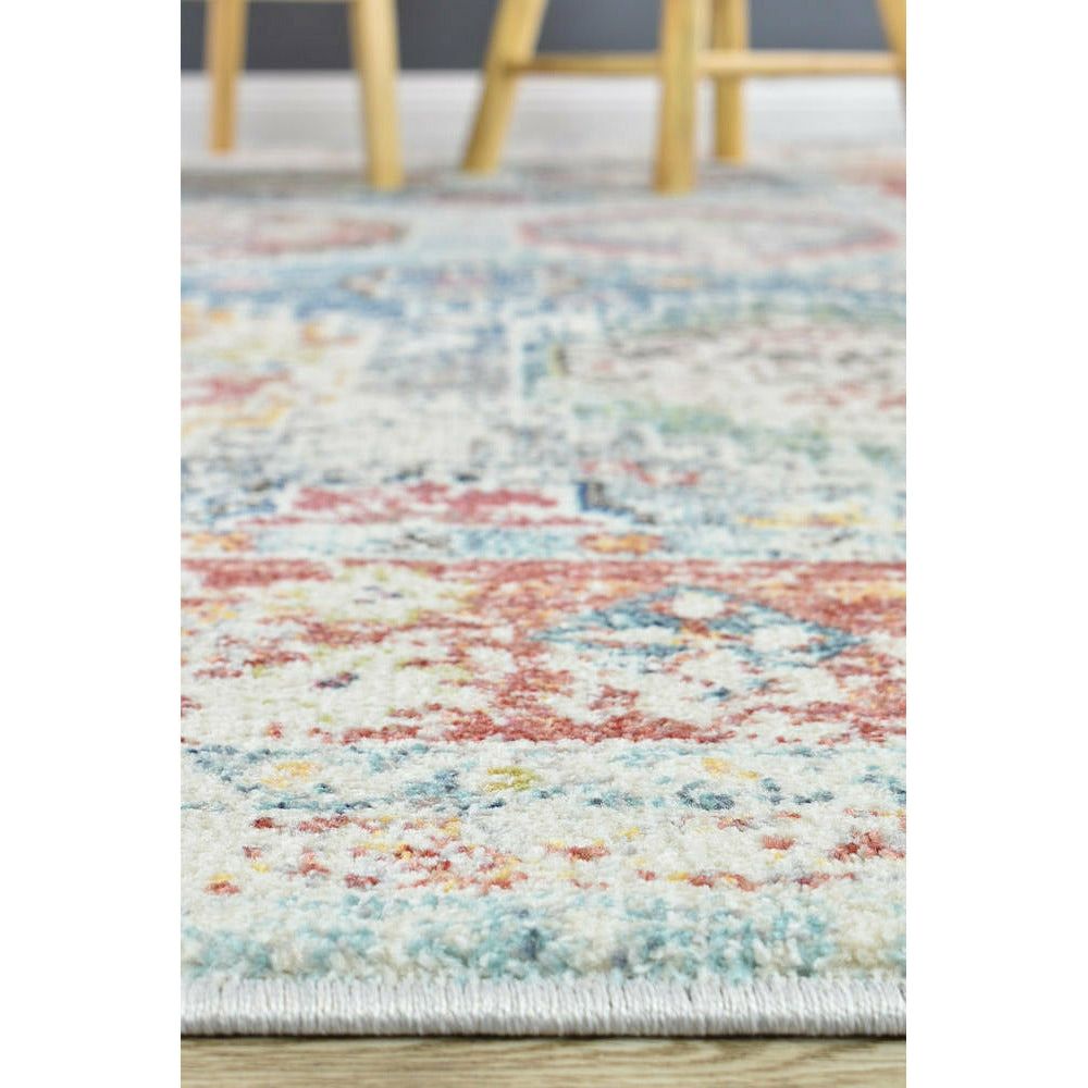 Hathor 3305 Grey Multi Colour Transitional Rug - Rugs Of Beauty - 4