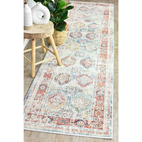 Hathor 3305 Grey Multi Colour Transitional Runner Rug - Rugs Of Beauty - 2