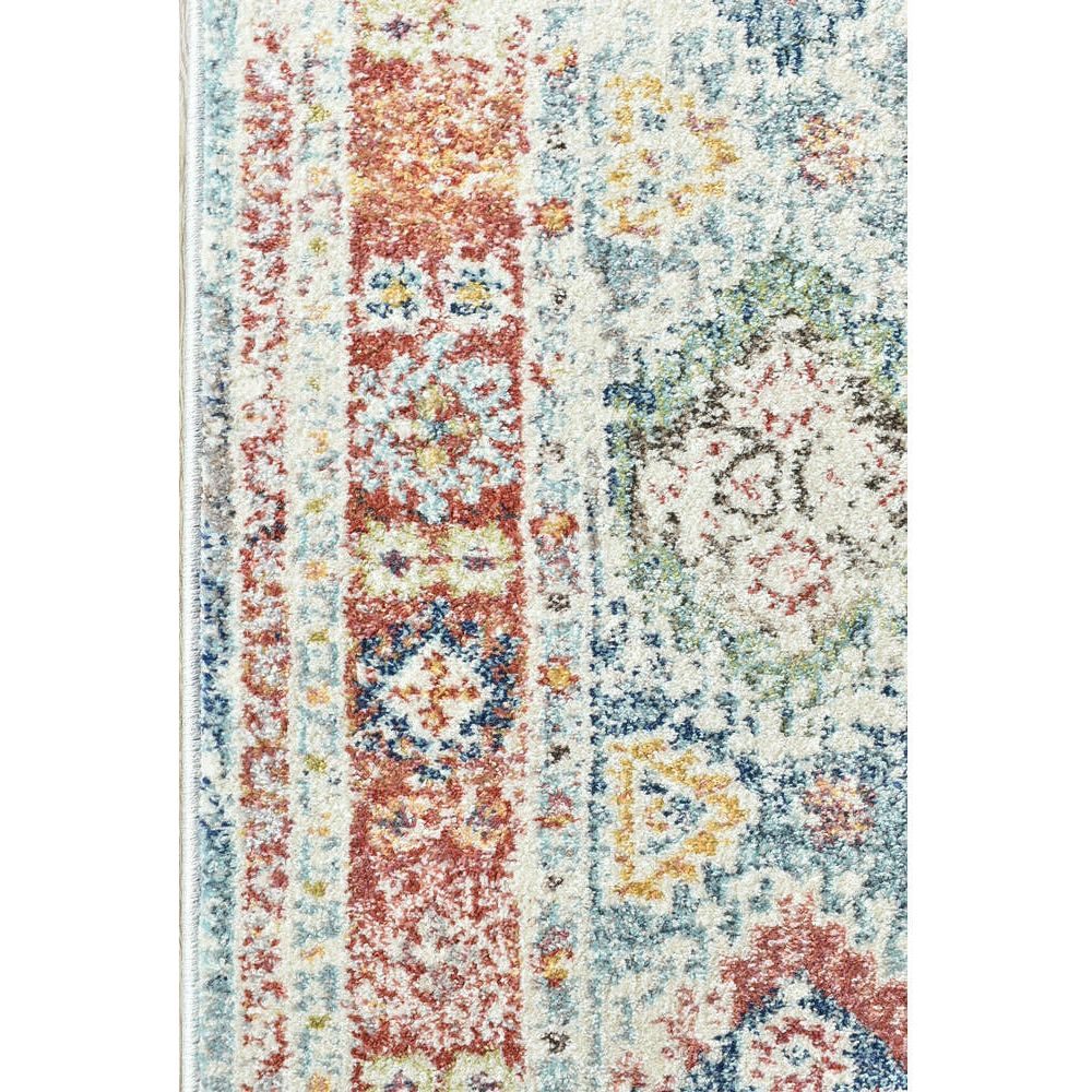 Hathor 3305 Grey Multi Colour Transitional Runner Rug - Rugs Of Beauty - 8