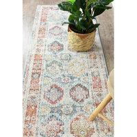 Hathor 3305 Grey Multi Colour Transitional Runner Rug - Rugs Of Beauty - 3