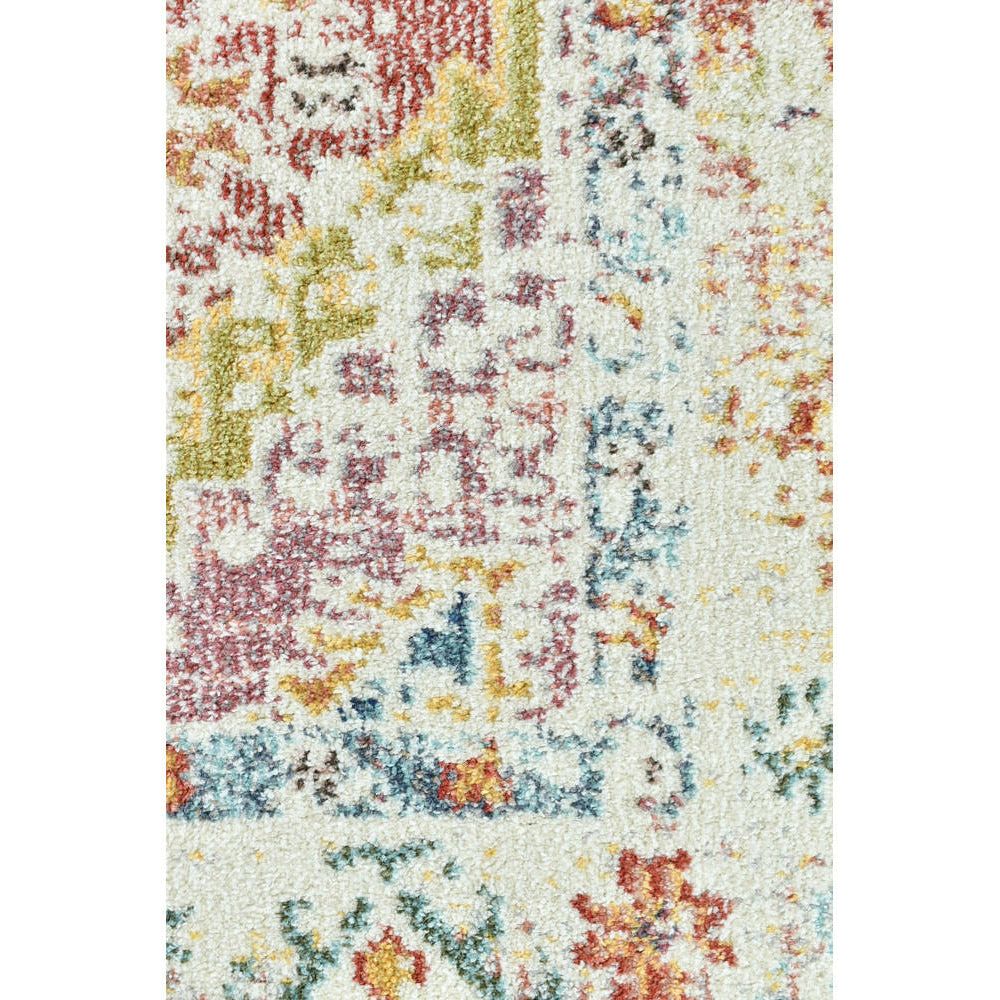 Hathor 3305 Rose Multi Colour Transitional Rug - Rugs Of Beauty - 7