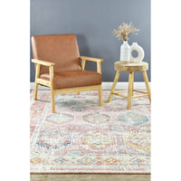 Hathor 3305 Rose Multi Colour Transitional Rug - Rugs Of Beauty - 2