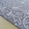 Morris & Co Ceiling Charcoal 28505 Designer Wool Viscose Rug - Rugs Of Beauty - 4