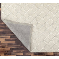 Agartha 2201 Wool Polyester Cream Trellis Rug - Rugs Of Beauty - 3