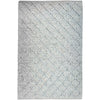 Agartha 2201 Wool Polyester Light Grey Trellis Rug - Rugs Of Beauty - 1