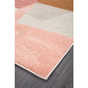 Lima Blush Abstract Geometric Patterned Modern Runner Rug - Rugs Of Beauty - 7