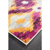 Lima Purple Gold White Abstract Geometric Patterned Modern Rug - Rugs Of Beauty - 12