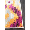 Lima Purple Gold White Abstract Geometric Patterned Modern Rug - Rugs Of Beauty - 13