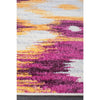 Lima Purple Gold White Abstract Geometric Patterned Modern Rug - Rugs Of Beauty - 9