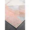 Lima Blush Pastel Abstract Geometric Patterned Modern Runner Rug - Rugs Of Beauty - 7