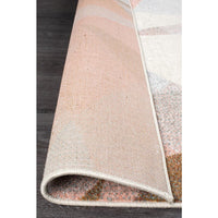 Lima Blush Pastel Abstract Geometric Patterned Modern Rug - Rugs Of Beauty - 11