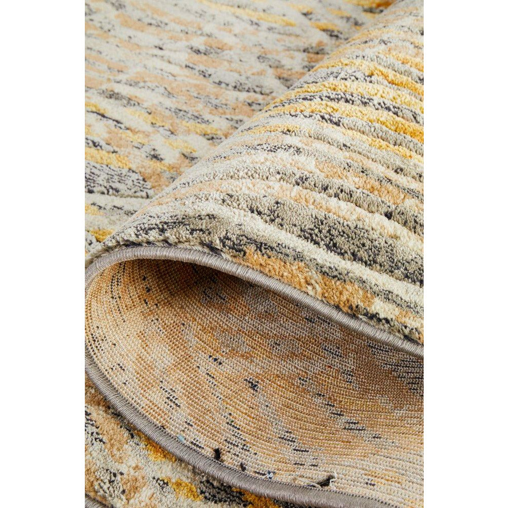 Potenza 492 Charcoal Multi Colour Modern Runner Rug - Rugs Of Beauty - 8