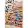 Potenza 493 Multi Colour Striped Modern Runner Rug - Rugs Of Beauty - 2