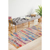 Potenza 493 Multi Colour Striped Modern Runner Rug - Rugs Of Beauty - 3