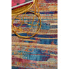 Potenza 493 Multi Colour Striped Modern Runner Rug - Rugs Of Beauty - 5