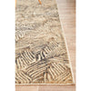 Potenza 494 Charcoal Beige Multi Colour Leaf Patterned Modern Rug - Rugs Of Beauty - 8