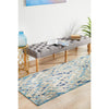 Potenza 496 Blue Multi Colour Abstract Patterned Modern Runner Rug - Rugs Of  Beauty - 3