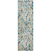 Potenza 496 Blue Multi Colour Abstract Patterned Modern Rug - Rugs Of Beauty - 10