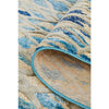 Potenza 496 Blue Multi Colour Abstract Patterned Modern Runner Rug - Rugs Of  Beauty - 8