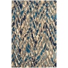 Potenza 496 Blue Multi Colour Abstract Patterned Modern Rug - Rugs Of Beauty - 1