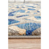 Potenza 496 Blue Multi Colour Abstract Patterned Modern Rug - Rugs Of Beauty - 6