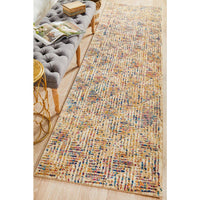 Potenza 499 Multi Colour Geometric Patterned Modern Rug - Rugs Of Beauty - 11