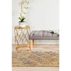 Potenza 499 Multi Colour Geometric Patterned Modern Runner Rug - Rugs Of Beauty - 4