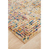 Potenza 499 Multi Colour Geometric Patterned Modern Runner Rug - Rugs Of Beauty - 8