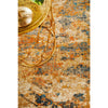 Potenza 500 Rust Multi Colour Abstract Patterned Modern Runner Rug - Rugs Of Beauty - 5