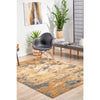Potenza 500 Rust Multi Colour Abstract Patterned Modern Rug - Rugs Of Beauty - 3