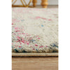 Potenza 501 Stone Rose Blue Multi Colour Abstract Patterned Modern Runner Rug - Rugs Of Beauty - 5