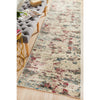 Potenza 501 Stone Rose Blue Multi Colour Abstract Patterned Modern Runner Rug - Rugs Of Beauty - 2