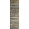 Potenza 502 Grey Blue Gold Multi Colour Abstract Patterned Modern Rug - Rugs Of Beauty - 9