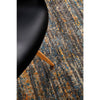 Potenza 502 Grey Blue Gold Multi Colour Abstract Patterned Modern Rug - Rugs Of Beauty - 5