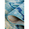 Potenza 503 Blue Waves Multi Colour Abstract Patterned Modern Runner Rug - Rugs Of Beauty - 9