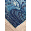 Potenza 503 Blue Waves Multi Colour Abstract Patterned Modern Rug - Rugs Of Beauty - 8