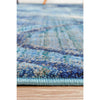 Potenza 503 Blue Waves Multi Colour Abstract Patterned Modern Rug - Rugs Of Beauty - 7
