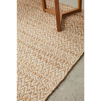 Bodhos 275 Jute PET Cotton Natural Rug - Rugs Of Beauty - 5